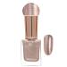 Glitter Nail Polish - Champagne Gold Nail Varnish Quick Dry Nail Polish Long Lasting Glitter Nail Varnish Gel No Need Baking Nail Polishes for Women Girls DIY Home Manicure Polish Nails (11ML)