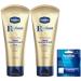 Vaseline Lotion Radiant X Deep Nourishment Hand Butter 2-Pack for Dry Skin + Original Vaseline Lip Therapy Stick for Dry Lips with Petroleum Jelly (3 Piece Set)