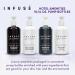 Infuse Lavender Mint Spa Collection Set | 10.14 oz Shampoo Conditioner Hand/Body Wash & Lotion - Luxury Amenities for Hotels & Home - Buy Online on SooperMarket.com