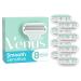 Gillette Venus Smooth Sensitive razor blades for women 8 replacement blades for women's razors with 3-blade