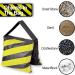 EMART Sandbags Set for Light Tripod & Photography Stand - 4 Pack Yellow Weight Bags for Outdoor Movie Screen, C-Stand, Camera - Each Bag Holds 25 lbs - Buy Online on SooperMarket.com