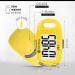 OZO Fitness CS1 Easy Pedometer for Walking - Large Display Step Counter with Clip and Lanyard in Yellow - Buy Online on SooperMarket.com