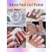 Gorvalin 3P Metallic Gel Nail Polish Set - 3D Gold, Silver, Rose Gold | UV Paint for Cyber Punk & French Acrylic Nail Art - Buy Online on SooperMarket.com