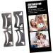 Anneome Stainless 2pcs Clear Ruler Eyebrow Guide Stencil Brow Makeup Supplies Measuring Tool Eyebrow Shape Metal Stainless Steel - Buy Online on SooperMarket.com