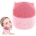 DASHIELL Face Scrubber Penguin Shape Vibrating Face Scrub Brush - Waterproof Skin Care Face Brushes Electric Face Brush for Women and Men Pink - Buy Online on SooperMarket.com