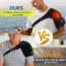 Heated Shoulder Massager Brace Support with Vibration Heating Electric Shoulder Wrap with Massage 3 Modes Cordless Vibration Shoulder Pad for Men and Women Fits for Left or Right Shoulder Black Black Large - Buy Online on SooperMarket.com