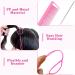 Sularpek 3pcs Topsy Tail Hair Tool Set - Pink Looping Hair Styling Kit with Comb - Ideal for French Braids & Creative Hairstyles - Buy Online on SooperMarket.com
