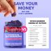 MAREE Magnesium Gummies for Calm & Relaxation | Vitamin D3 K2 B6 Complex | Immune Support | 60 Raspberry Gummy Gems - Buy Online on SooperMarket.com