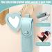 Buy 2PCS Lipstick Case with Heart Mirror | Portable Lip Balm Holder & Keyring Pouch for Women - Perfect Gift - Buy Online on SooperMarket.com