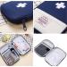 Zimohe 2PCs Waterproof Medication Bag | Large Capacity Empty Medicine Storage for Home Auto Office Camping & Hunting - Blue & Pink - Buy Online on SooperMarket.com
