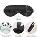 Haskirky Breathable Light Blocking Eye Mask for Adult Men and Women - Adjustable for Travel, Yoga, Meditation, and Deep Sleep - Panda Bears Design - Buy Online on SooperMarket.com