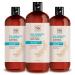 Soapbox Body Wash Sea Minerals & Blue Iris - Moisturizing Body Wash Cleanser w/ Aloe Vera & Shea Butter | Paraben Free Gluten Free Silicone Free Cruelty Free & Vegan Body Wash 16oz Bottles (Pack of 3)