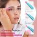 Soft N Style Ladies Eyebrow Grooming Razors - Set of 3 Multicolor Shavers for Perfect Eyebrows | International Shipping - Buy Online on SooperMarket.com