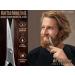 Premium 13cm Beard Scissors - Stainless Steel Hair Scissors with One-Sided Micro-Serration for Precision Grooming - International Shipping Available - Buy Online on SooperMarket.com
