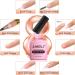 AIMEILI 8 in 1 Builder Base Sheer Color Gel Set No Need Slip Solution Builder Extension Soak Off UV LED Nude Gel Polish Multicolour Of 6pcs X 10ml - Gift Kit 38 6-38 1.67 ml (Pack of 6) - Buy Online on SooperMarket.com