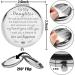 Hexagram Daughter Wedding Gift - Compact Mirror from Mom and Dad | Bride Gifts for Wedding Day - Buy Online on SooperMarket.com