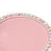 Nail Mixing Plate - Reusable Pink Nail Art Display Plate for Shops & Home Use - Buy Online on SooperMarket.com