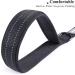 VIVAGLORY Short Dog Lead - 32cm Black | Short Traffic & Training Lead for Medium & Large Dogs - Buy Online on SooperMarket.com