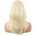 MapofBeauty 20 Long Layered Synthetic Hair Wig with Bangs - Light Blonde - Buy Online on SooperMarket.com