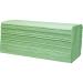 Fall-Samed paper towels cell fabric 2-layer ZZ-fold green 25 x 23 cm 160 sheet towel paper folding towels paper towels 25x23 cm (160 pack) green