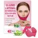 Face Mask V Lifting Face Lift Tape Double Chin Reducer Lifting Hydrogel Collagen Mask With Aloe Firming Anti-Wrinkle Mask Earhook Neck Lift Slimming Mask For Women & Men