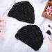 2 PCS Black Mesh Hair Net Caps for Women - Long Straight/Curl Wig Snood Wrap Bonnets with Bun Lift Strap - Ideal for Sleeping, Cooking, Ballet - Buy Online on SooperMarket.com