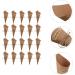 Cabilock 150 Pcs Cone Cake Tube Floral Paper for Bouquets Candy Paper Cones Black Petals Food Rope Kraft Paper Colorx3pcs 15x15x0.1cmx3pcs - Buy Online on SooperMarket.com