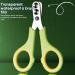 Effortless Pet Nail Clipper for Dogs & Cats - Stainless Steel Claw Scissors with Dual Size Holes - Perfect Pet Nail Care - Buy Online on SooperMarket.com