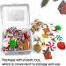60Pcs Christmas Cake Decorations Edible Cupcake Toppers Santa Claus Snowman Reindeer Elf Christmas Tree Christmas Wreath Gingerbread Christmas Cupcake Topper Wrappers For Xmas Party Supplies Multicolour - Buy Online on SooperMarket.com