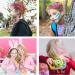 10PCS Hair Chalk Comb for Girls - Non-Toxic & Washable Hair Coloring Kit | Kids Makeup Set for Halloween & Birthdays - Buy Online on SooperMarket.com