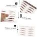 Baluue 36 Pcs Eyebrow Stickers Brow Shaper Makeup Stickers 4d Broken Eyebrows Hair 6 Transfer Paper - Buy Online on SooperMarket.com