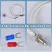 Buy FBBULES Waterproof LED Digital Thermometer -30 to 800 for Aquarium & Fridge | Mini K-Type Temperature Tester DC 12V - Red 48x29x23mm - Buy Online on SooperMarket.com