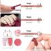 2 In 1 Pink Glitter Nail Polish Nail Varnish Set Peel off Coral Pink Quick Dry Long Lasting Kids Nail Polish Holographic Water Based Formula No UV Needed Non-toxic for Girls DIY Nail Art at Home - Buy Online on SooperMarket.com