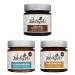 Joe & Seph's Caramel Dessert Sauce Discovery Selection Set - 3 x Jars | Handmade in the UK | Gluten Free | Suitable for Vegetarians | Home Baking | Ice-cream Toppings | Spread | Cakes - 690g Chocolate 3x230g