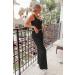 PRETTYGARDEN Women's Summer Casual Two Piece Outfit | Tank Top & Ribbed Knit Long Pants Set | Black Medium Tracksuit - Buy Online on SooperMarket.com