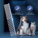 ChezMax Dog Deshedding Brush | Undercoat Rake & Dematting Comb for Dogs | Double Sided Shedding & Grooming Tool | Blue - Buy Online on SooperMarket.com