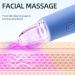 Sonic Facial Cleansing Brush - Rechargeable Electric Face Scrubber for Exfoliating and Cleansing - Waterproof Massager for Men & Women (Blue) - Buy Online on SooperMarket.com