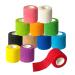 Jurcicat self -adhesive bandage 12 rolls x 7.5 cm x 4.5 m air permeability bandage self -adhesive for first aid sports injuries wristwear protection for dogs 7.5cm