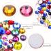 RODAKY Colorful Crystal Rhinestones - 1560Pcs Mixed 12 Color 3mm Nail Art Stones for DIY Craft and Makeup Decoration - Buy Online on SooperMarket.com
