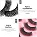 minkissy 10 Pairs Fake Eyelashes Russia Fiber 7d European and American - Buy Online on SooperMarket.com