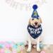 Sunallwell Dog Birthday Bandana & Party Hat Set | Cute Puppy Outfit & Decoration - Buy Online on SooperMarket.com