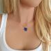 Women's Map Pendant Twelve Necklace Constellation Wild Necklace Simple Personality Clavicle Star Necklaces & Pendants Simulated Diamond Initial Necklace (E One Size) - Buy Online on SooperMarket.com