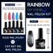 Morovan Cat Eye Gel Nail Polish Kit with UV Light - Black Solid Colors - Gel Liner, Base Coat, and Top Coat - Complete Gel Nail Polish Set - Buy Online on SooperMarket.com