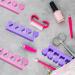 Peach Heart Toe & Finger Separator Set - 24 Pieces | Nail Art Pedicure Tool - Buy Online on SooperMarket.com