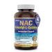 Herba NAC Supplement 600mg 120 Vegetable Capsules | N-Acetyl-L-Cysteine | NAC Supplement 600 mg for Antioxidant | Premium & Pure | Made in Canada | 120 Capsules