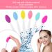 24 Pcs Double Sided Silicone Lip Scrubber Set for Plump Lips | Exfoliating Lip Brush with Container | Soft Cleaning Applicator for Smoother Appearance - Mixed Colors - Buy Online on SooperMarket.com