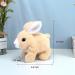 Woeau Rabbit Toy for Kids - Interactive Plush Bunny with Carrot, Sounds & Movements (Brown) - Buy Online on SooperMarket.com