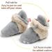 TMEOG Baby Booties Slippers - Infant Boots for Boys & Girls 0-6 Months - Winter Sock Crib Shoes - Light Grey White Furry - Newborn First Walking Shoes (0-18 Months) - Buy Online on SooperMarket.com