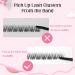 Parriparri Cluster Lashes 120Pcs Individual Lash Extensions 8-16MM | Natural Wispy Fluffy DIY Lash Clusters | False Eyelashes Extension with Clear Band - W61 - Buy Online on SooperMarket.com