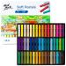 Mont Marte Soft Pastels in Tin Box Signature 48pc  48 Assorted Colors  Vibrant Pastel Sticks  Great Blending  Comes in Storage Case  Ideal for Art  Craft  Coloring and Sketching 48 Count (Pack of 1)